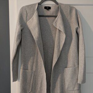 J. Crew 365 Grey Long Cardigan Size XXS